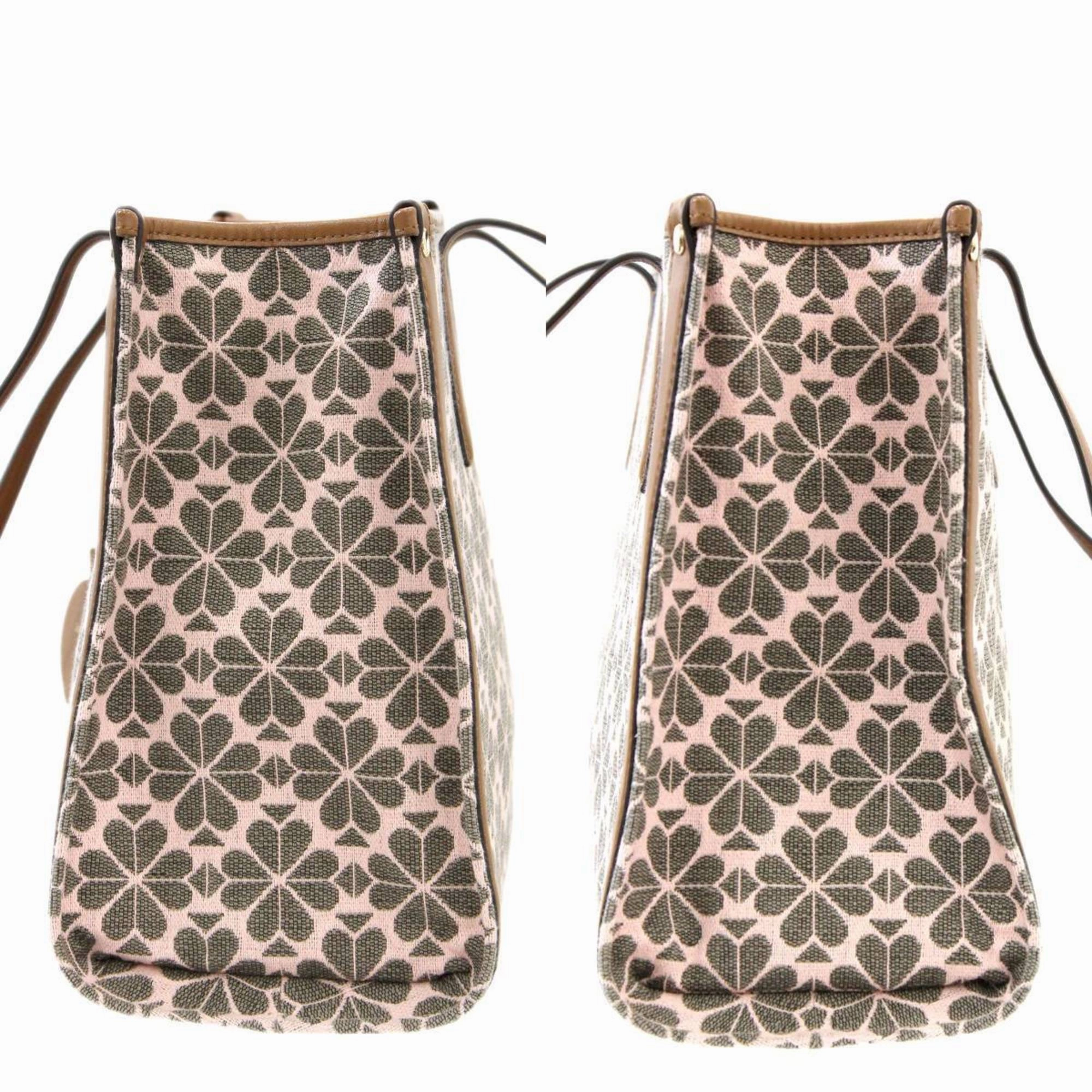 Kate Spade  Jacquard Leather Tote Bag (Pre-Owned)
