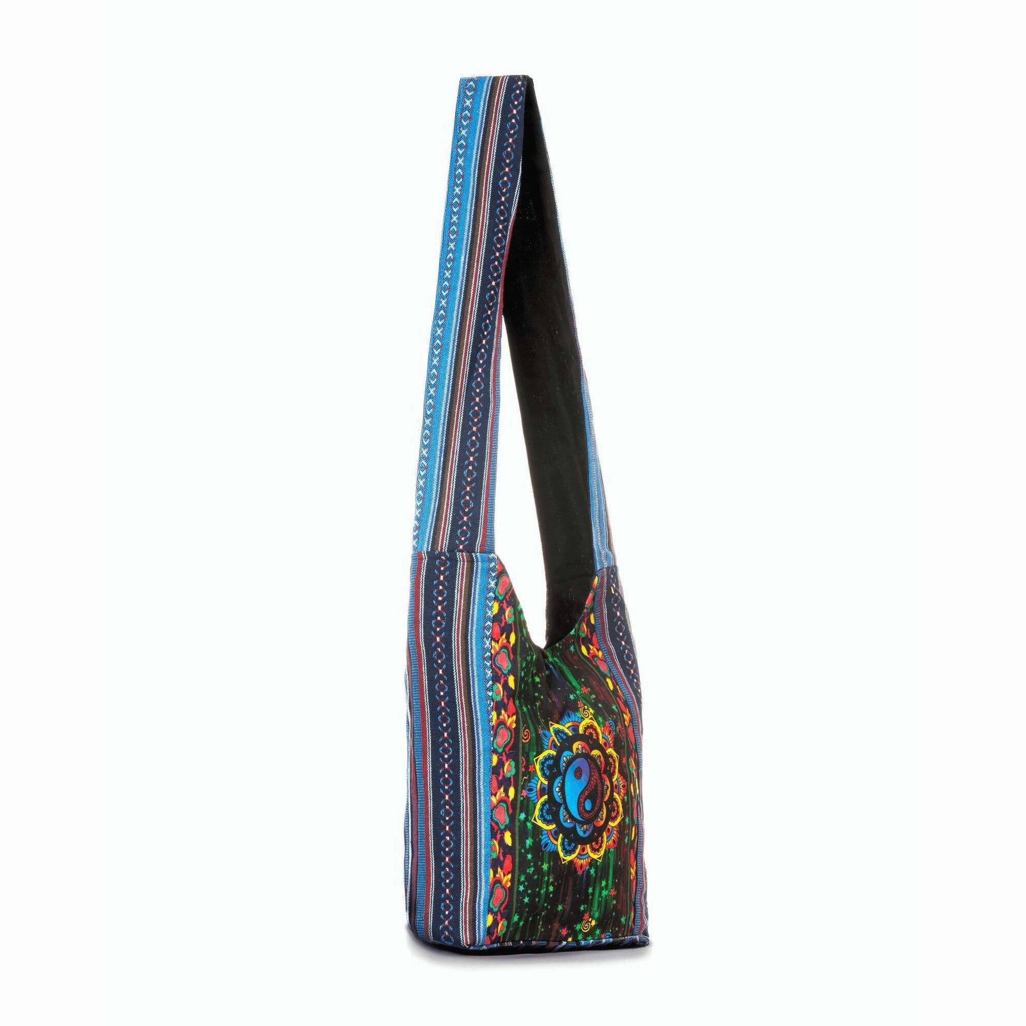 Kathmandu Collection Yin Yang Print Hobo Bag