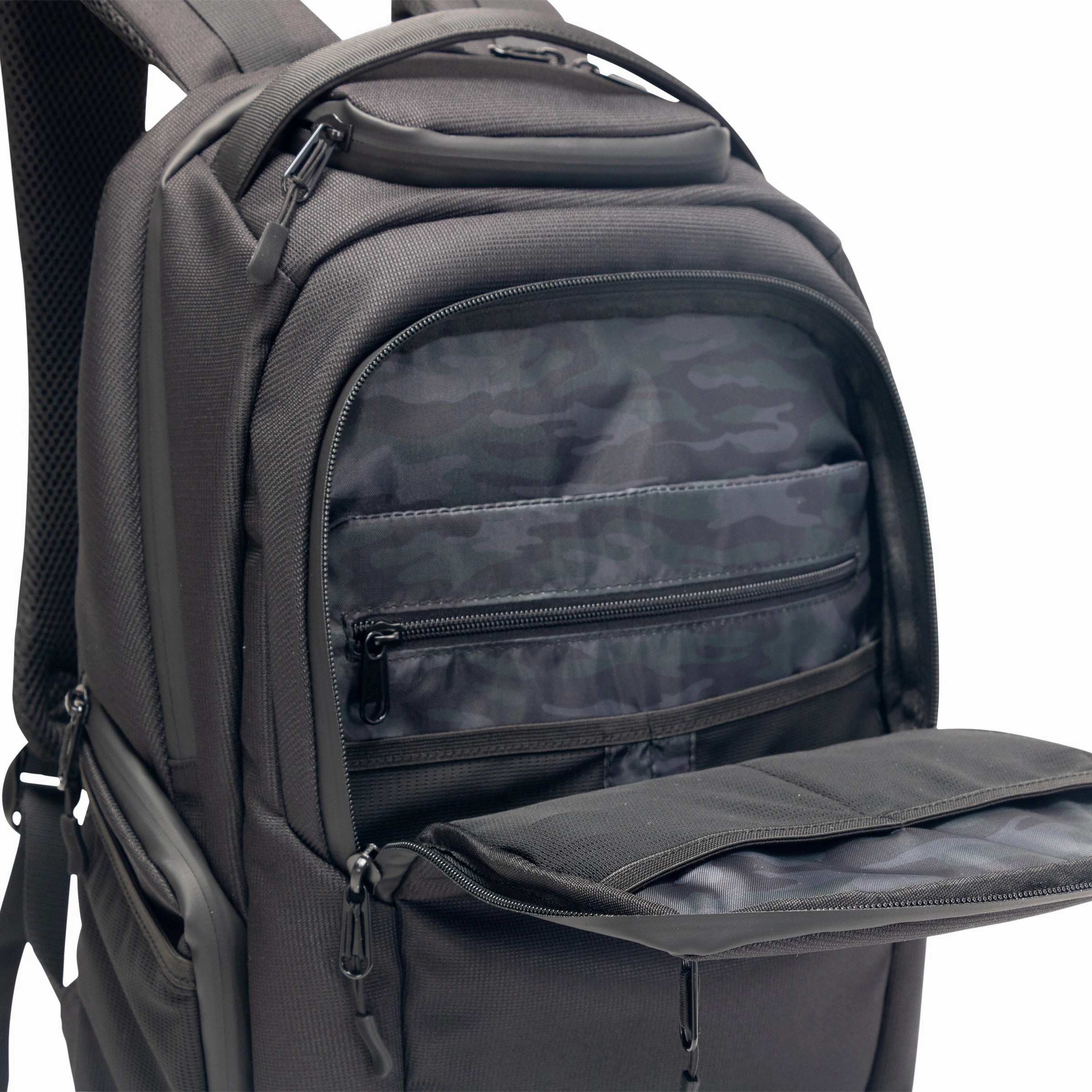 Kenneth Cole Reaction Parker 16" Polyester Laptop and Tablet Backpack with removable 16" laptop sleeve