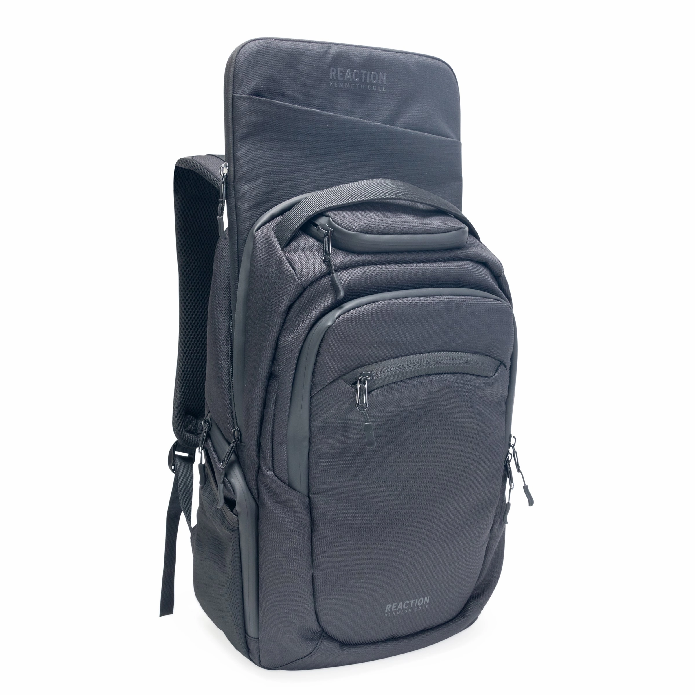 Kenneth Cole Reaction Parker 16" Polyester Laptop and Tablet Backpack with removable 16" laptop sleeve