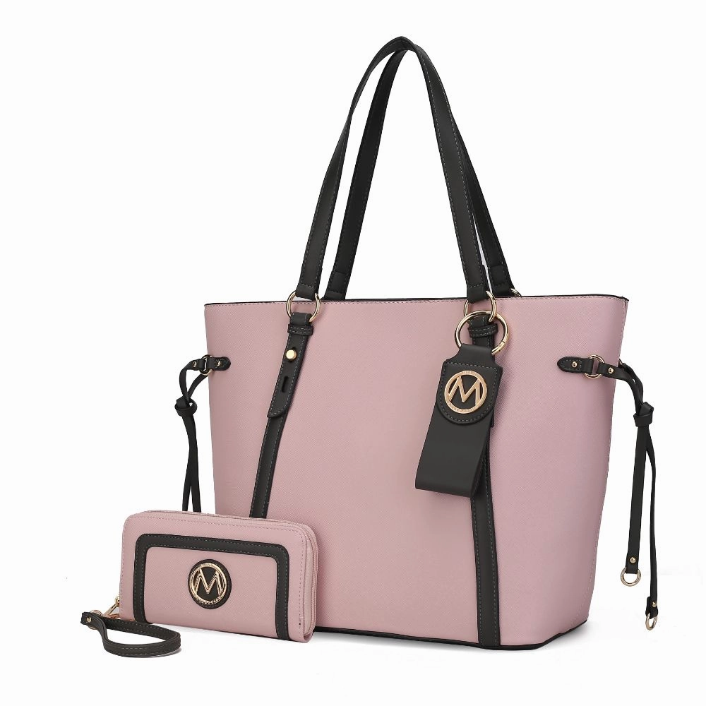 Kioea Tote with Wallet & Detachable Key-Ring Set