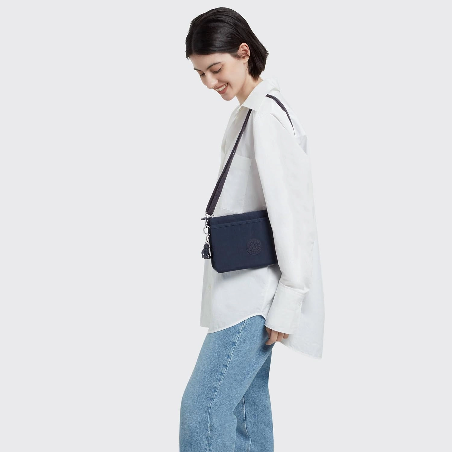 Kipling Riri Metallic Crossbody Bag