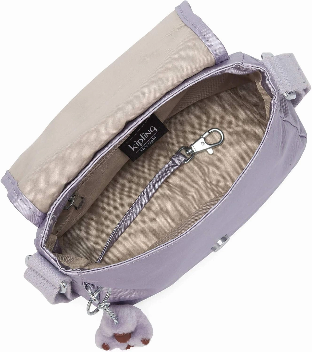 Kipling Sabian Metallic Crossbody Mini Bag