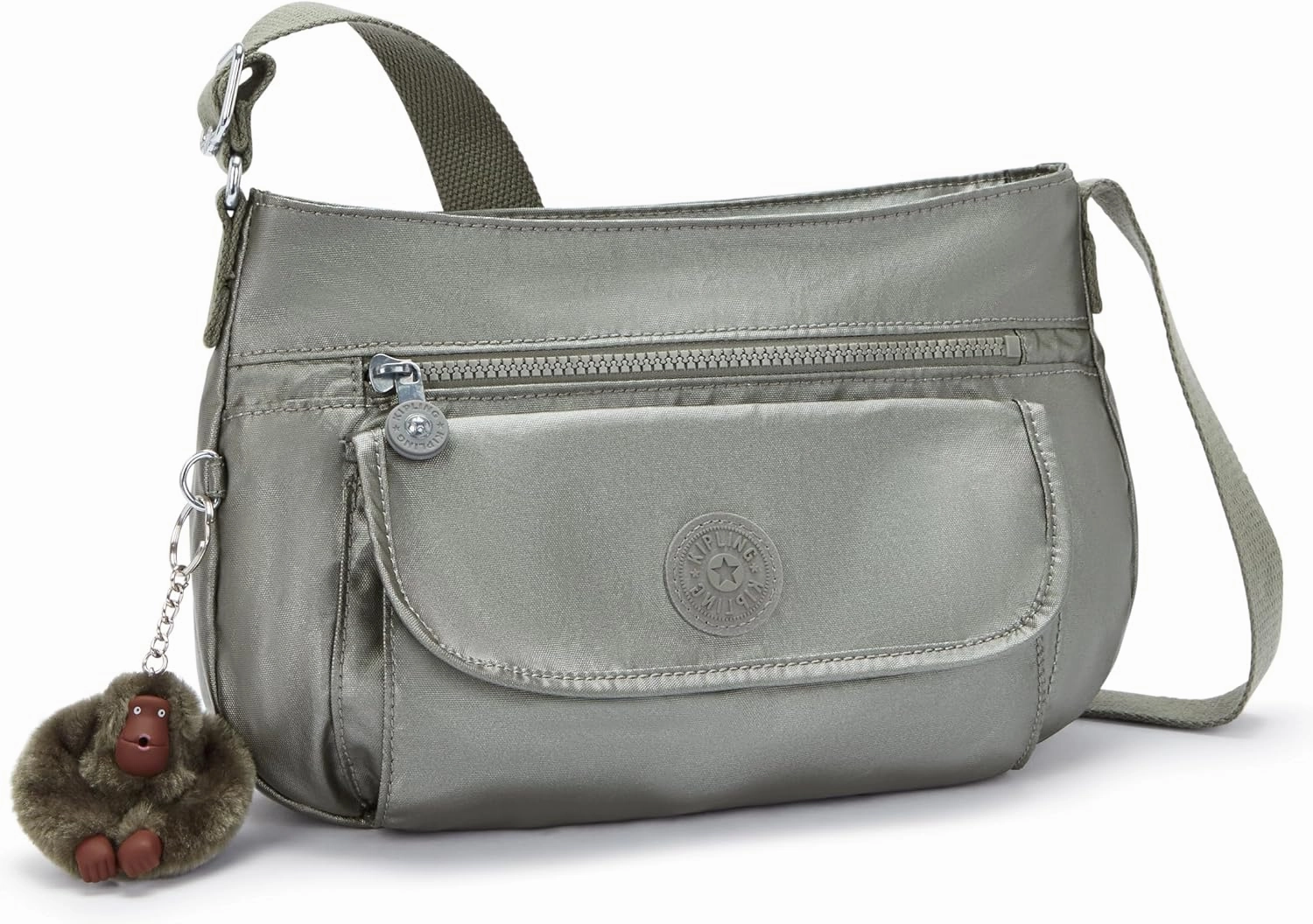 Kipling Women's Syro Crossbody, Organize Accessories, Surprisingly Spacious, Adjustable Strap, Nylon Bag