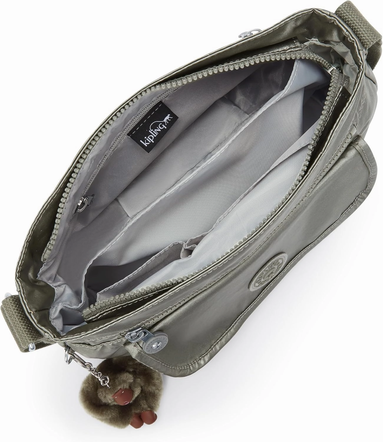 Kipling Women's Syro Crossbody, Organize Accessories, Surprisingly Spacious, Adjustable Strap, Nylon Bag