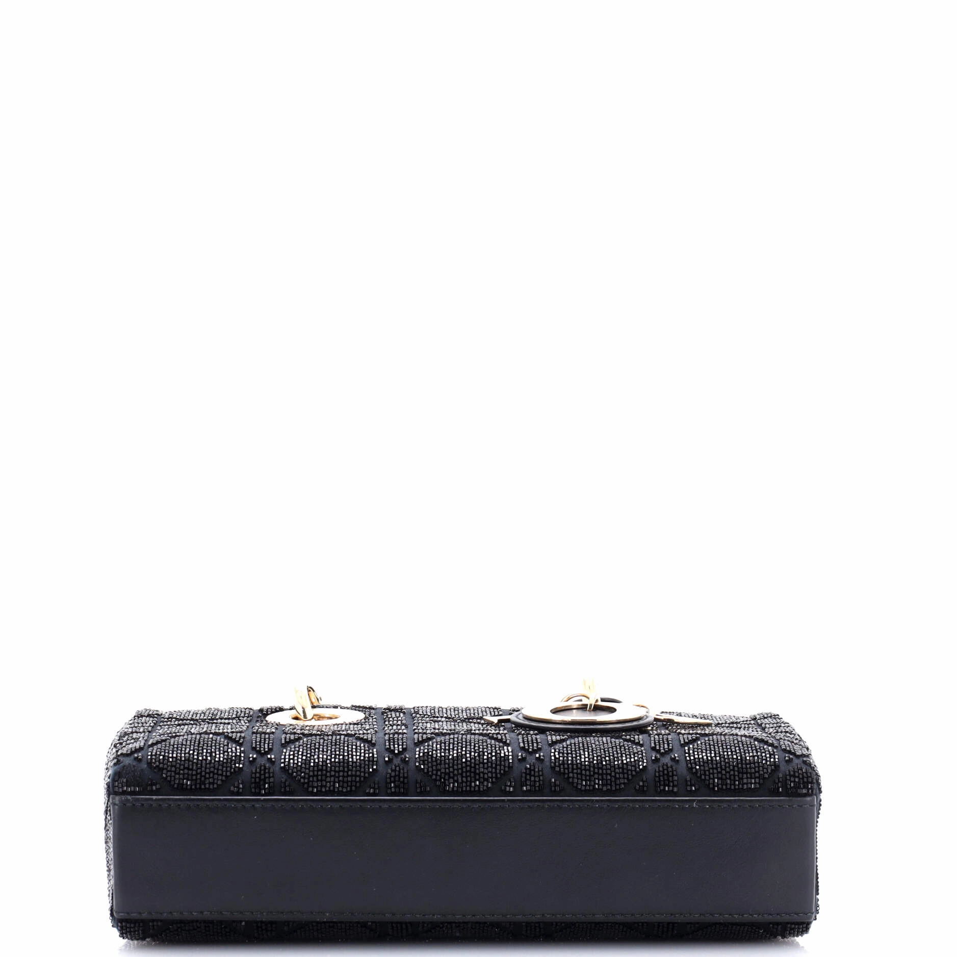 Lady D-Joy Bag Beaded Embroidered Satin Small