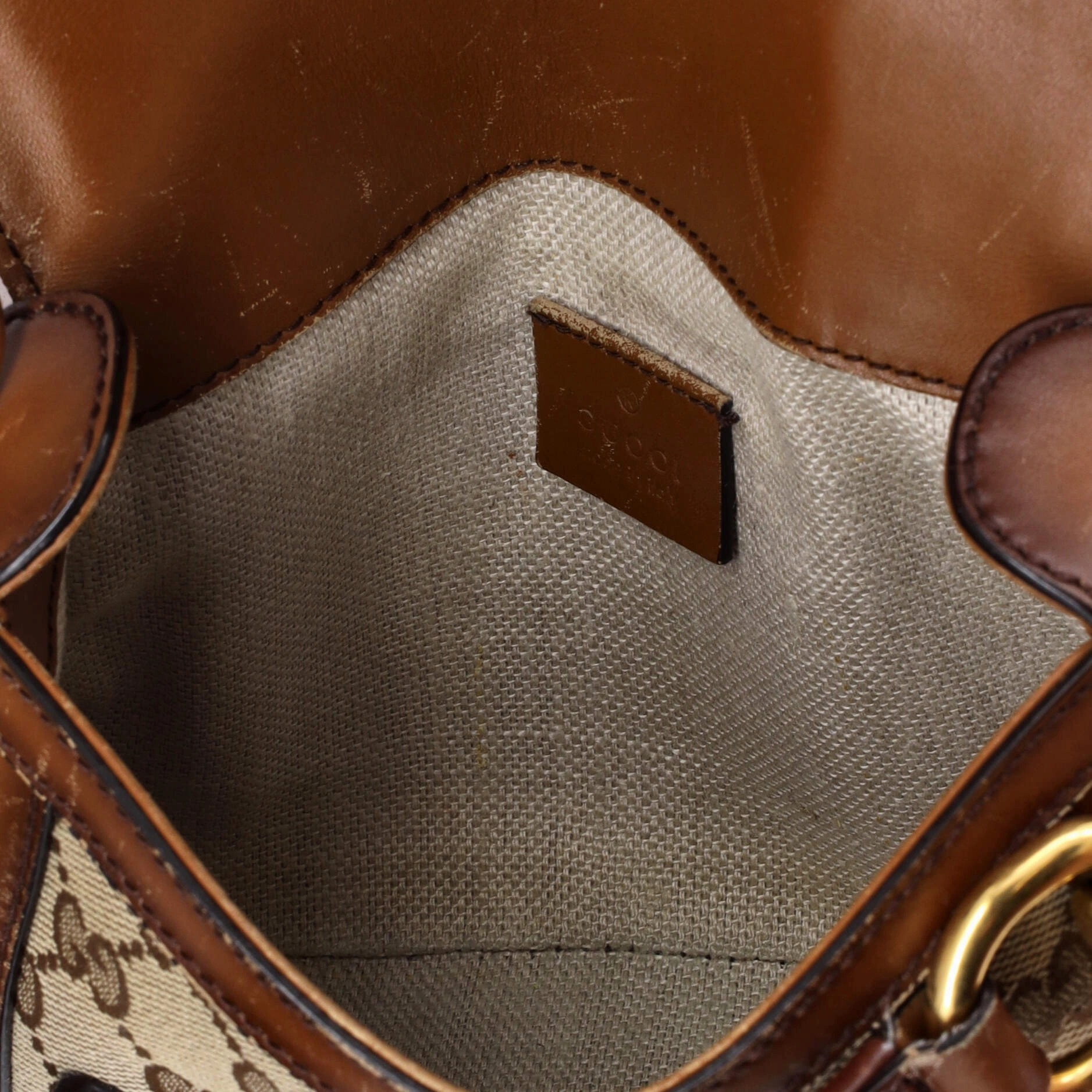 Lady Web Shoulder Bag GG Canvas Small