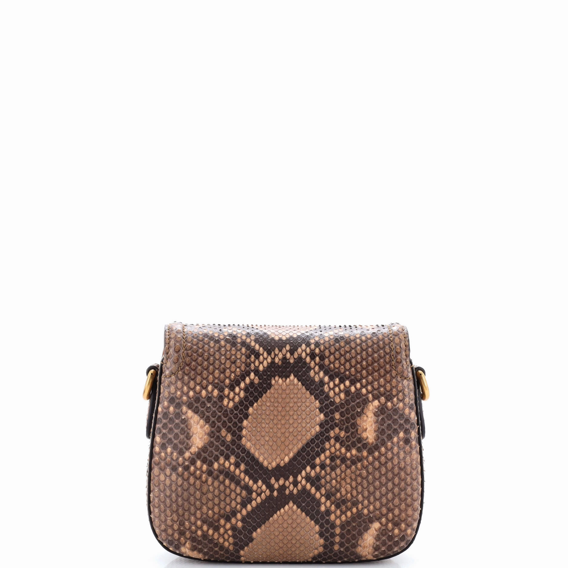 Lady Web Shoulder Bag Python Medium
