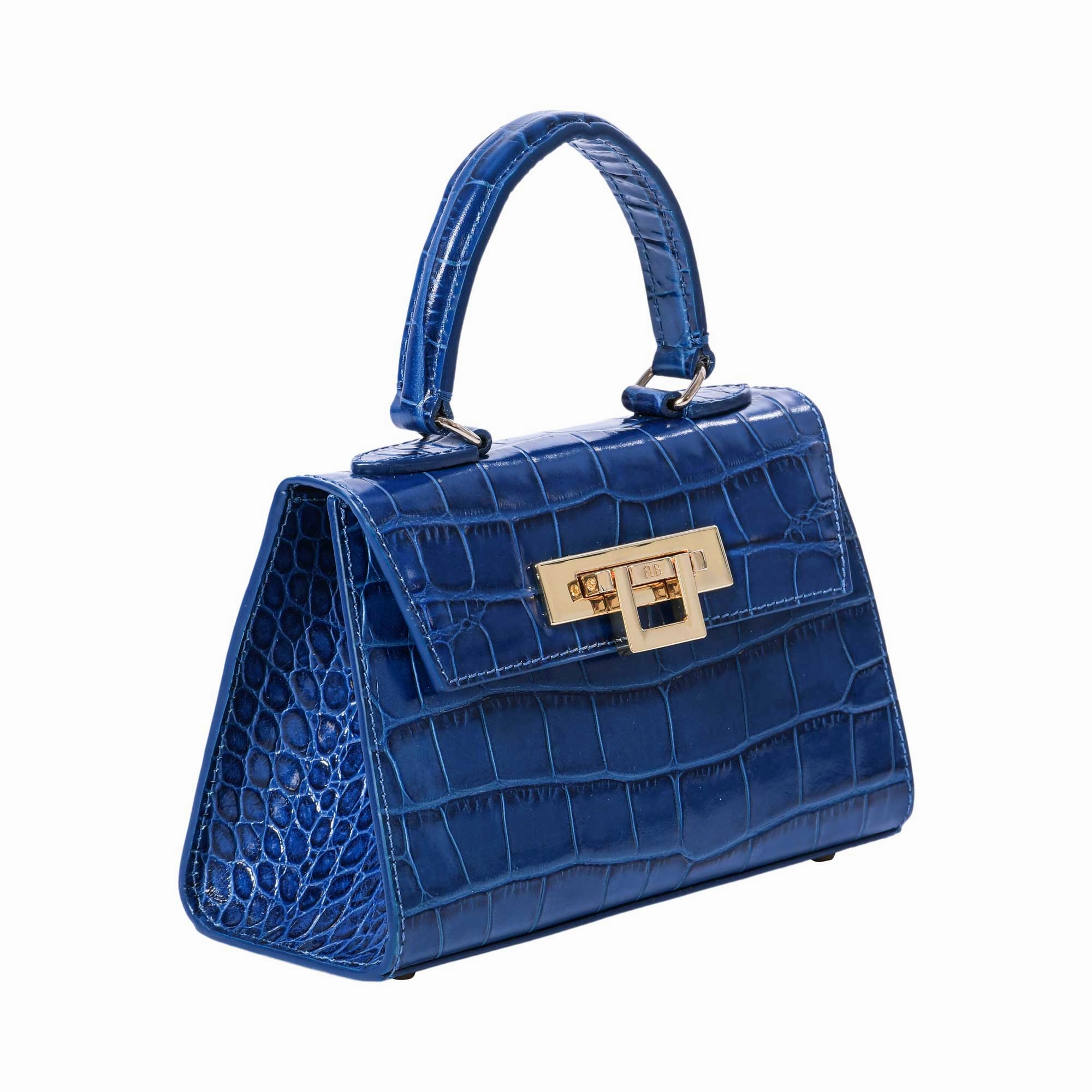 Lalage Fonteyn Small top handle Handbag with optional crossbody strap