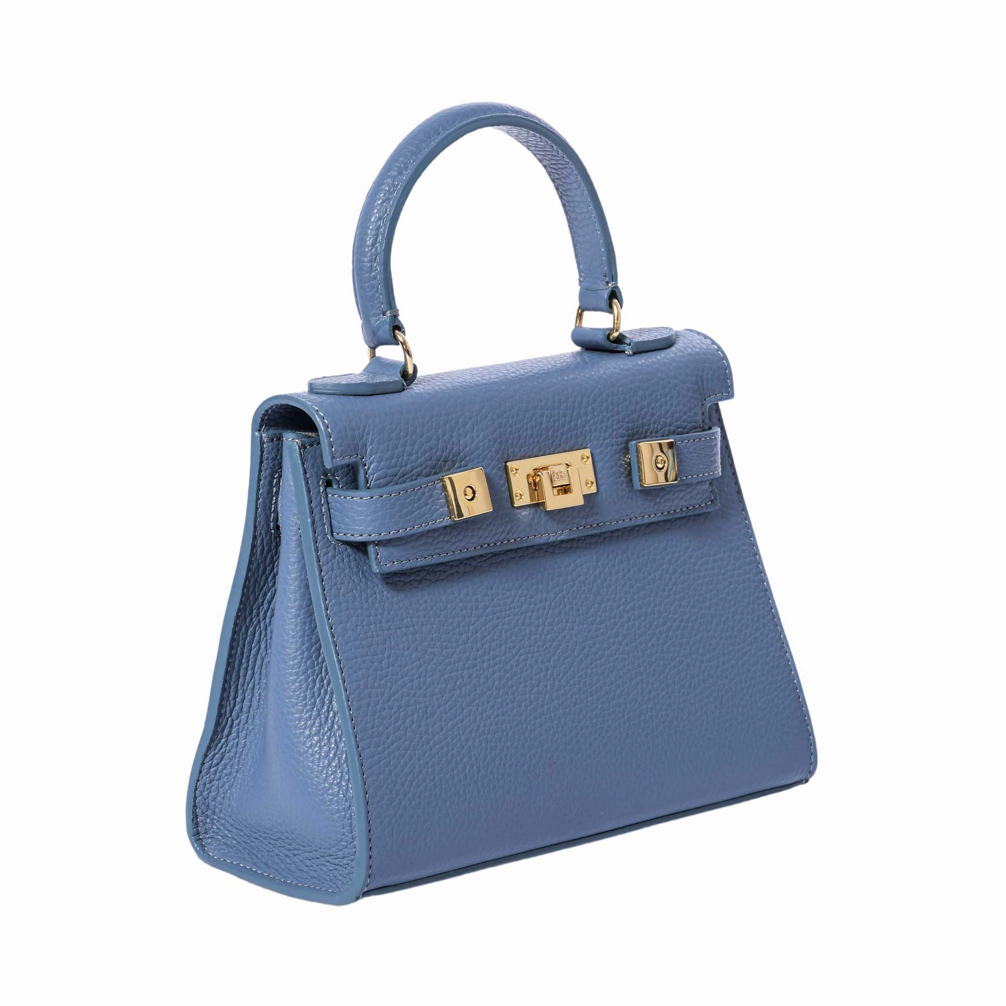 Lalage Maya Medium top handle Handbag with optional crossbody strap