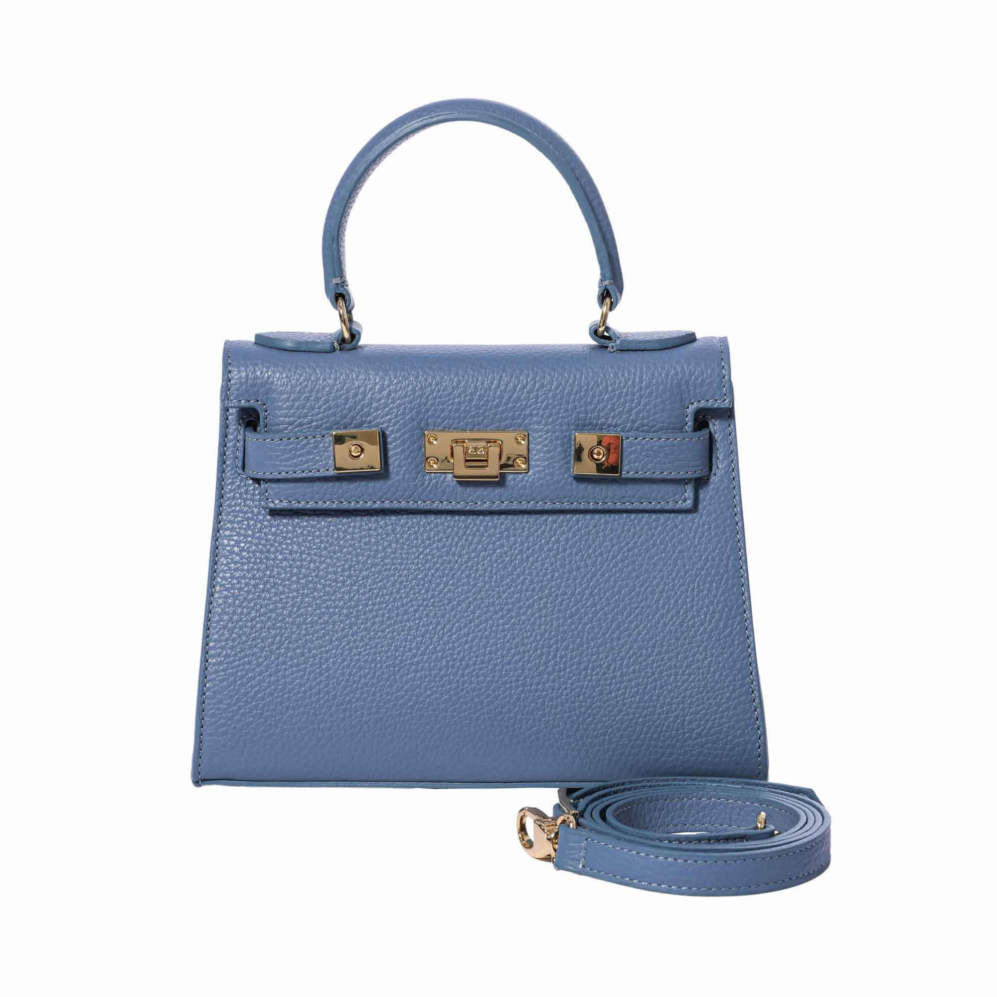 Lalage Maya Medium top handle Handbag with optional crossbody strap