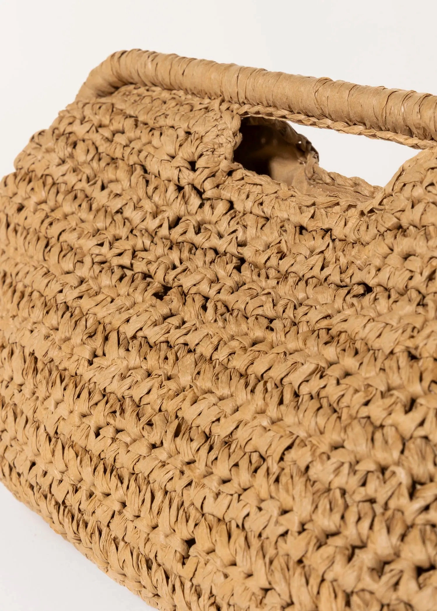 Lani Raffia Clutch