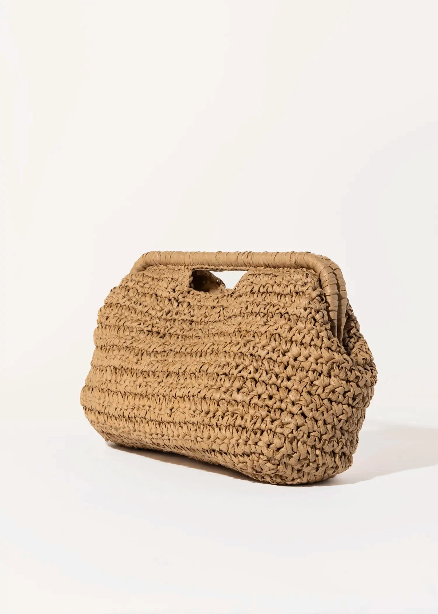 Lani Raffia Clutch