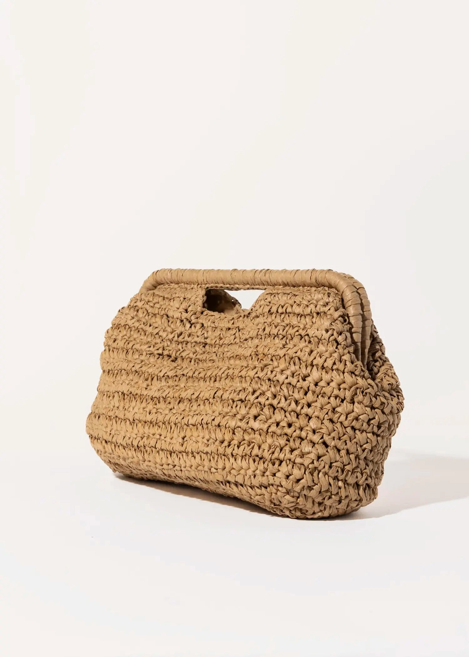 Lani Raffia Clutch