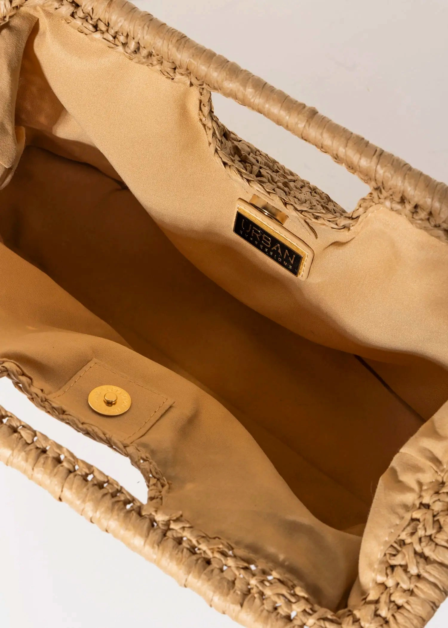 Lani Raffia Clutch