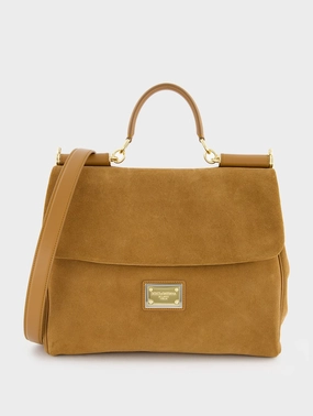 Large Sicily Soft Suede Handbag