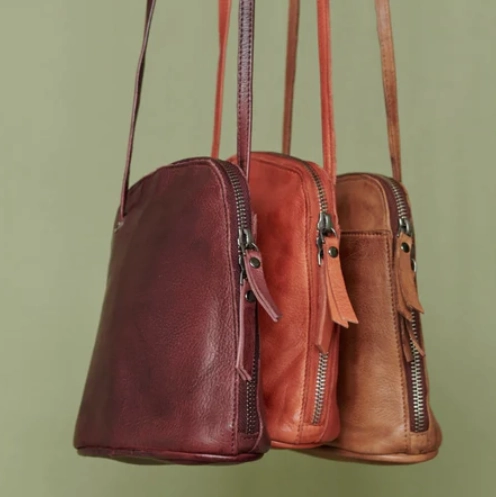 Latico Lilly Accordion Organizer Cross-Body