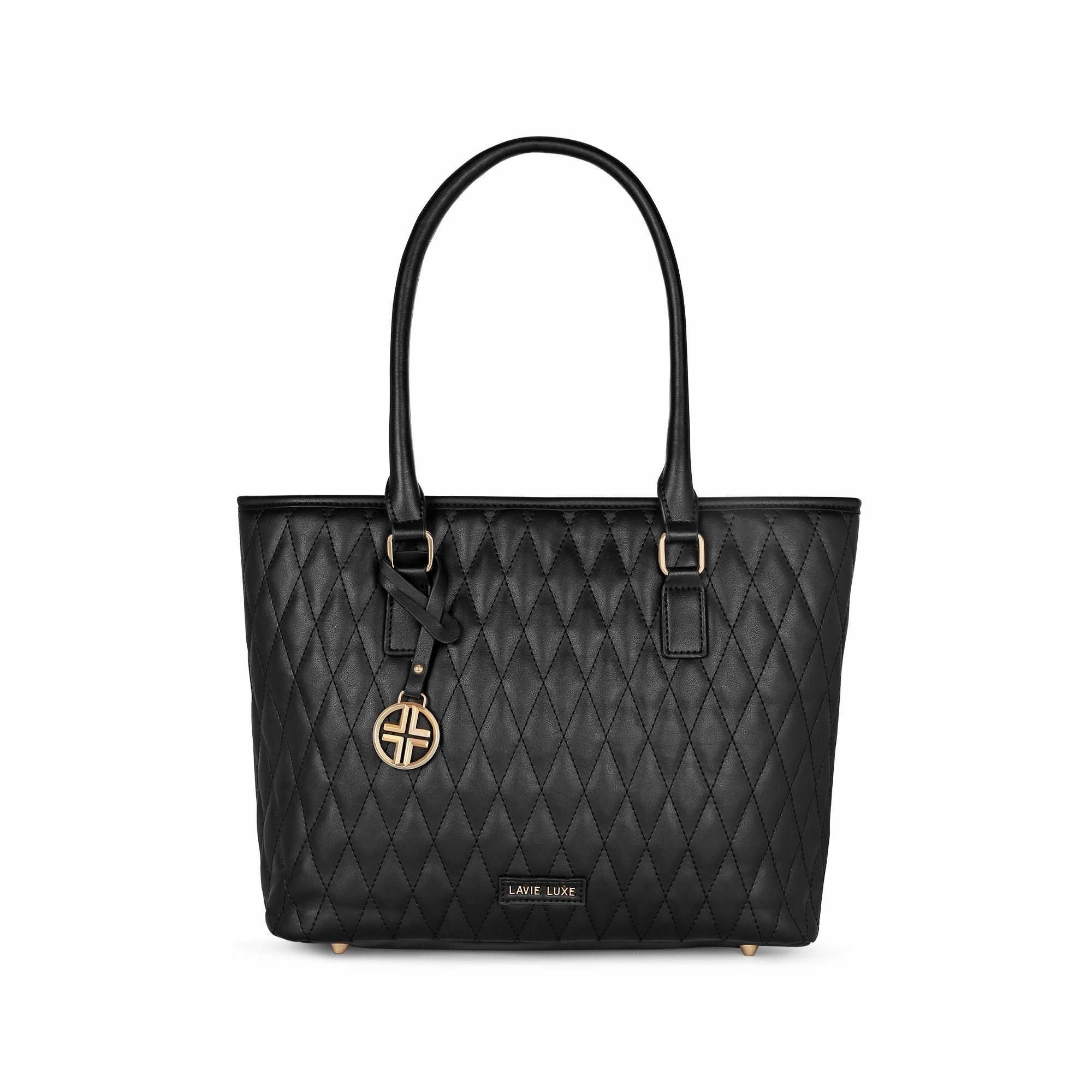 Lavie Luxe Black Large Women's Sherry Tote Bag