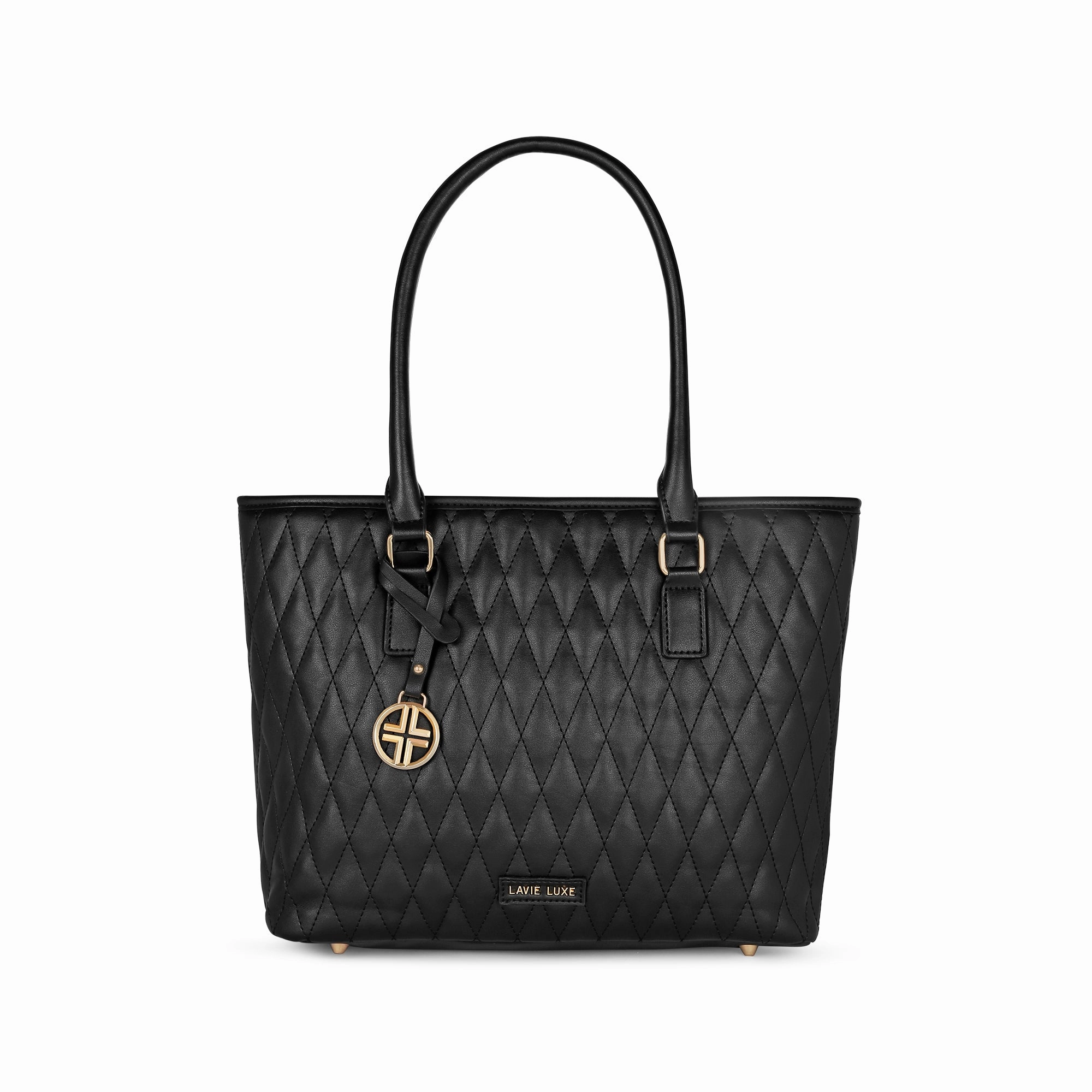 Lavie Luxe Black Large Women's Sherry Tote Bag