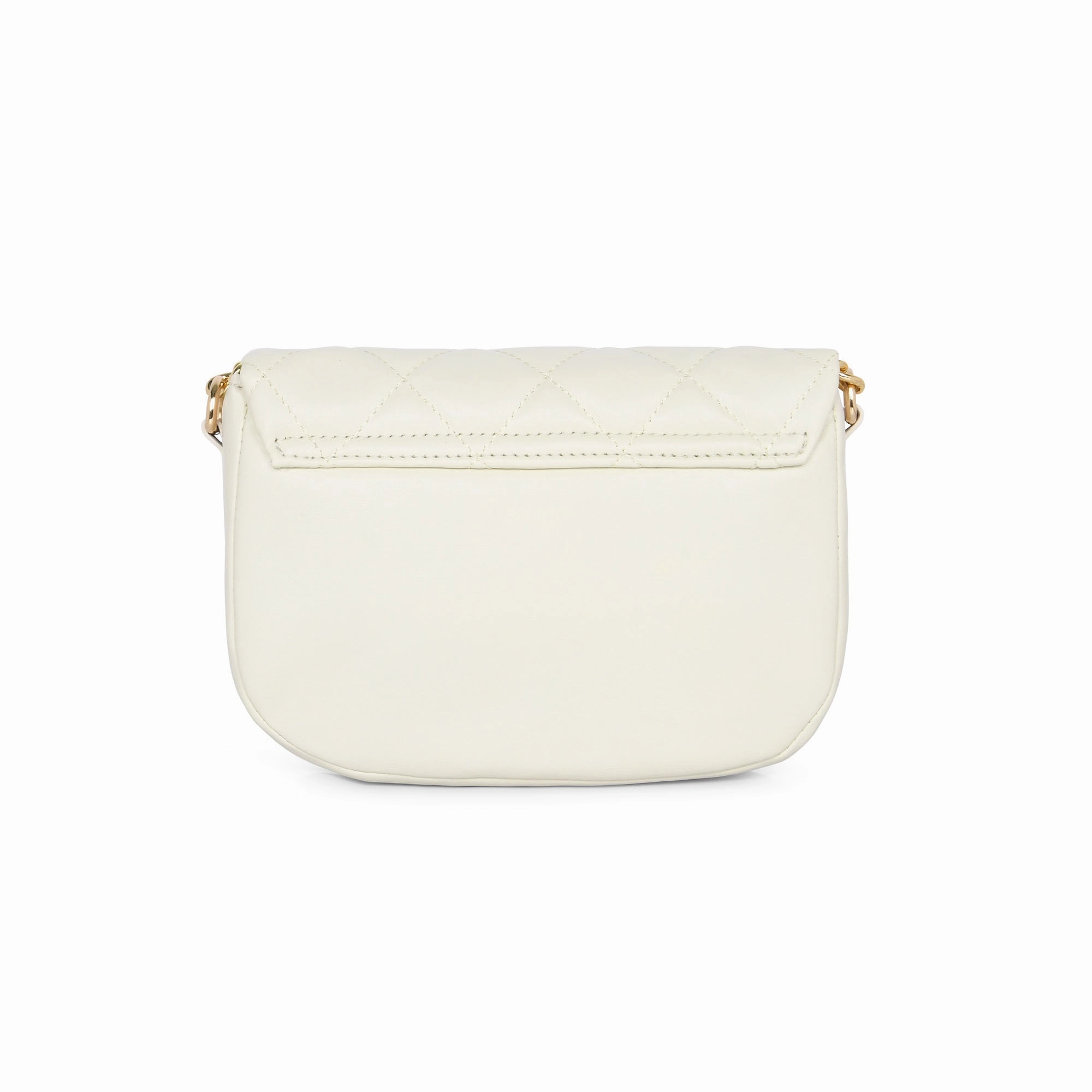 Lavie Luxe Off White Small Women's Chan Flap Sling Bag