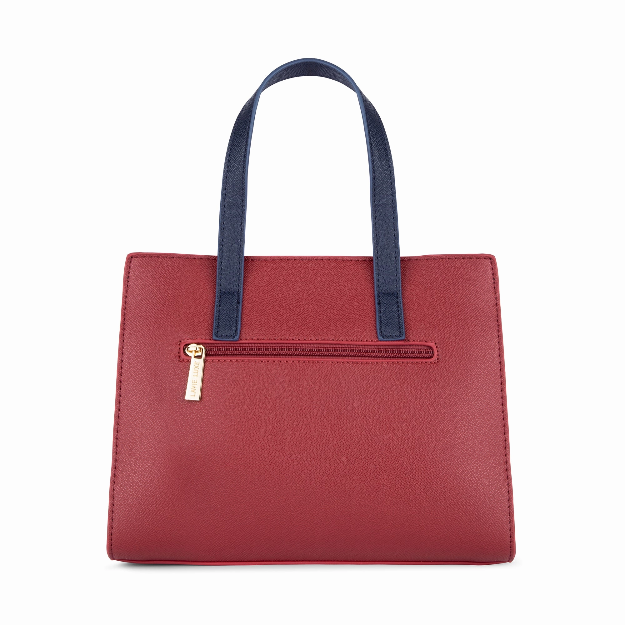 Lavie Luxe Red Medium Women's Gehry Satchel Bag