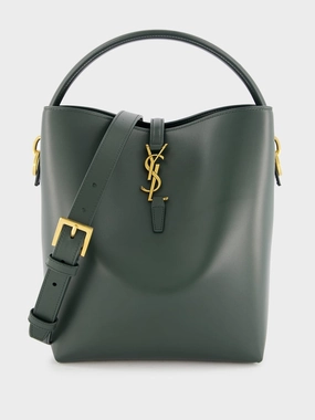 Le 37 Shiny Leather Green Bag