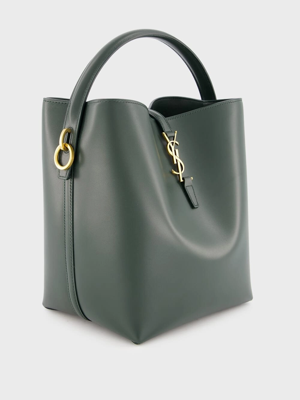 Le 37 Shiny Leather Green Bag