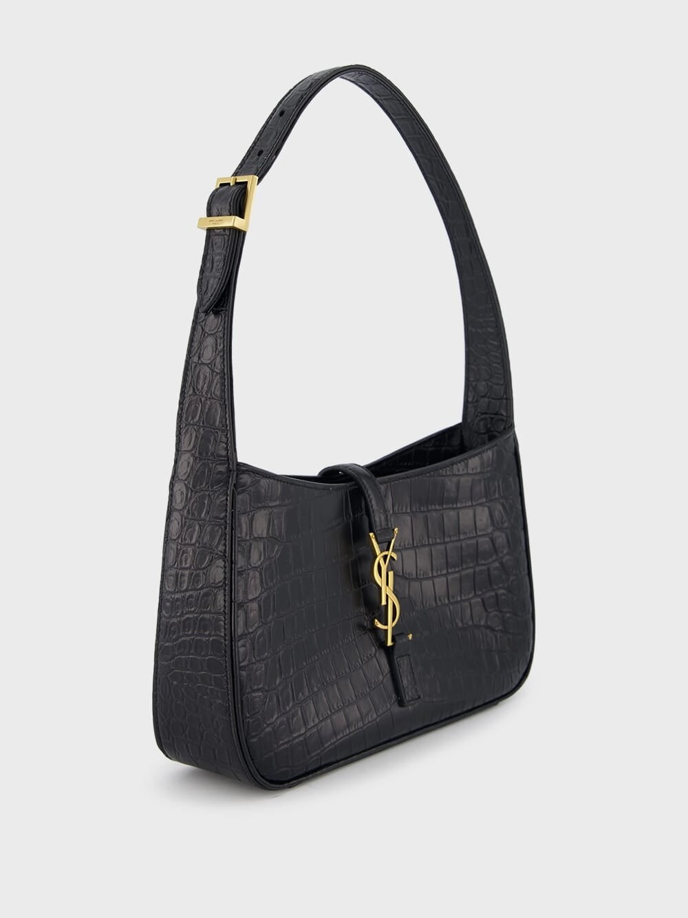 Le 5  7 Crocodile-Effect Shoulder Bag