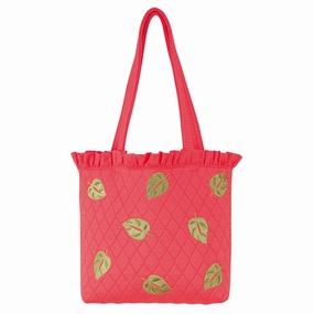 Leaf Ruffle Tote