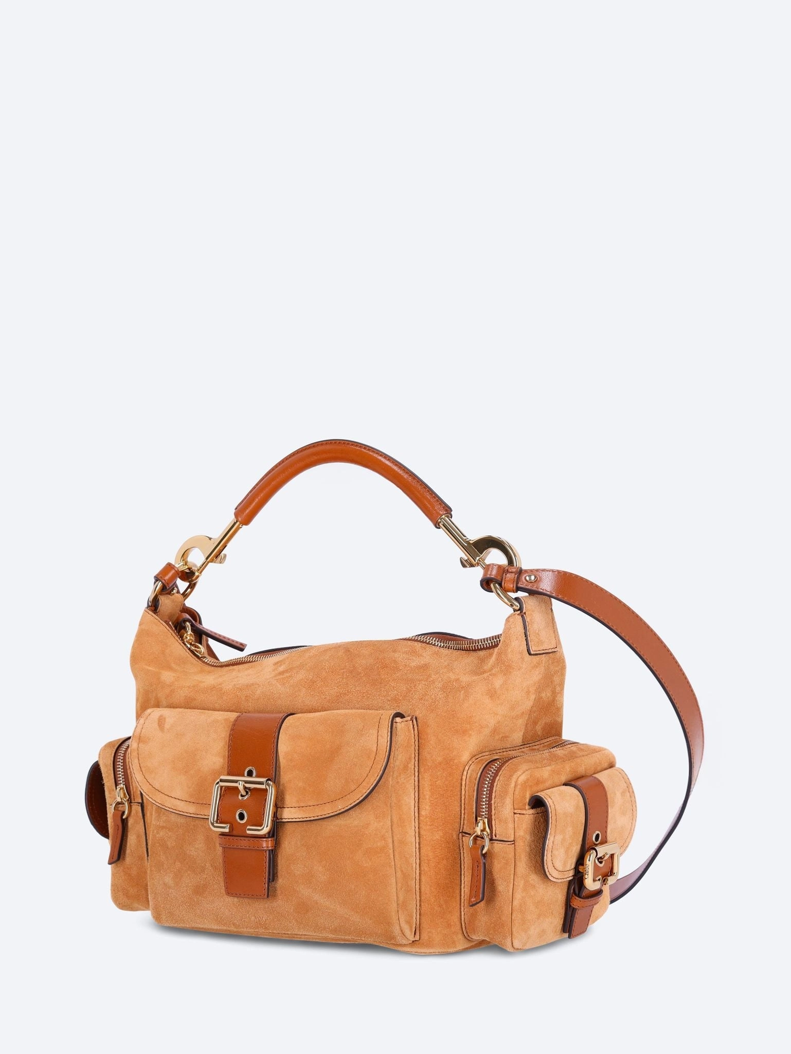 Leather camera bag