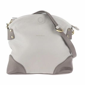 Leather Jewels Leather Handbag Shoulder Bag Tote Bag (Pre-Owned)