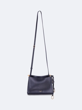 Leather le click small square bag