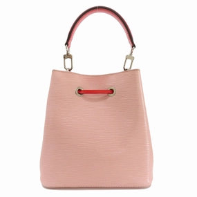 Leather Shoulder Strap Bucket Bag