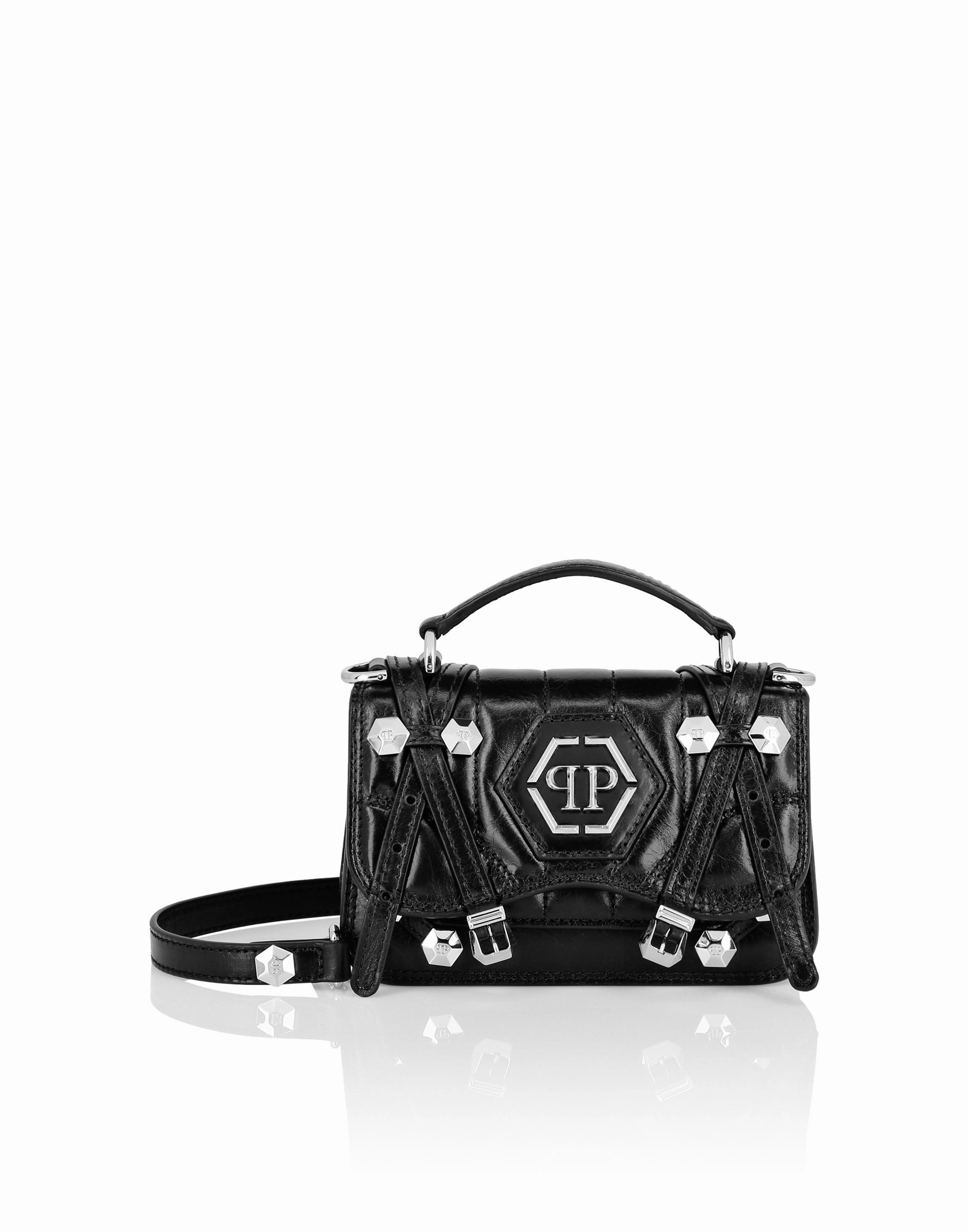 Leather Small Belt Bag Hexagon