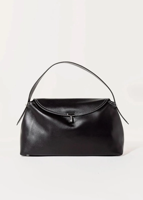 Leather Top Handle Bag
