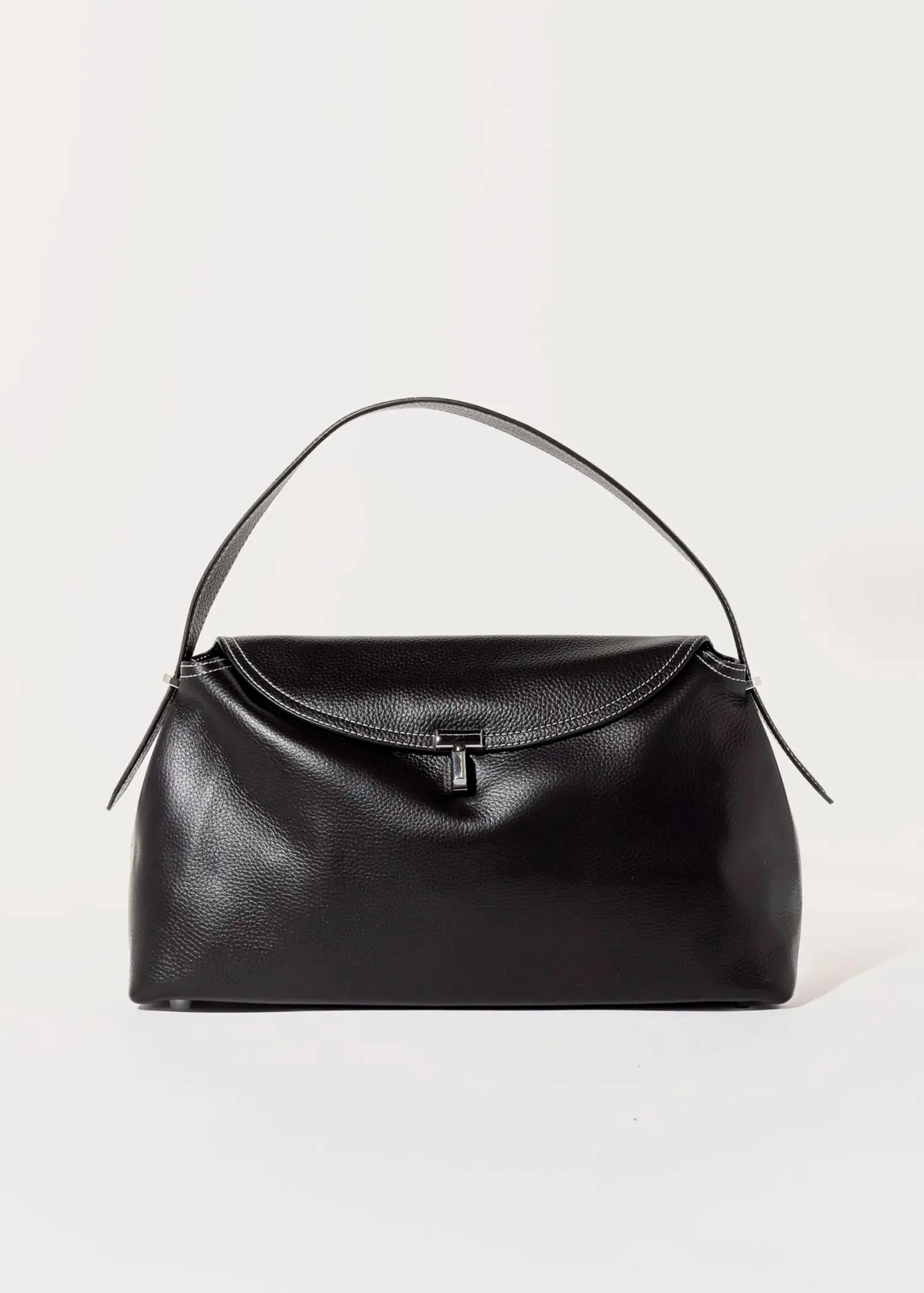 Leather Top Handle Bag