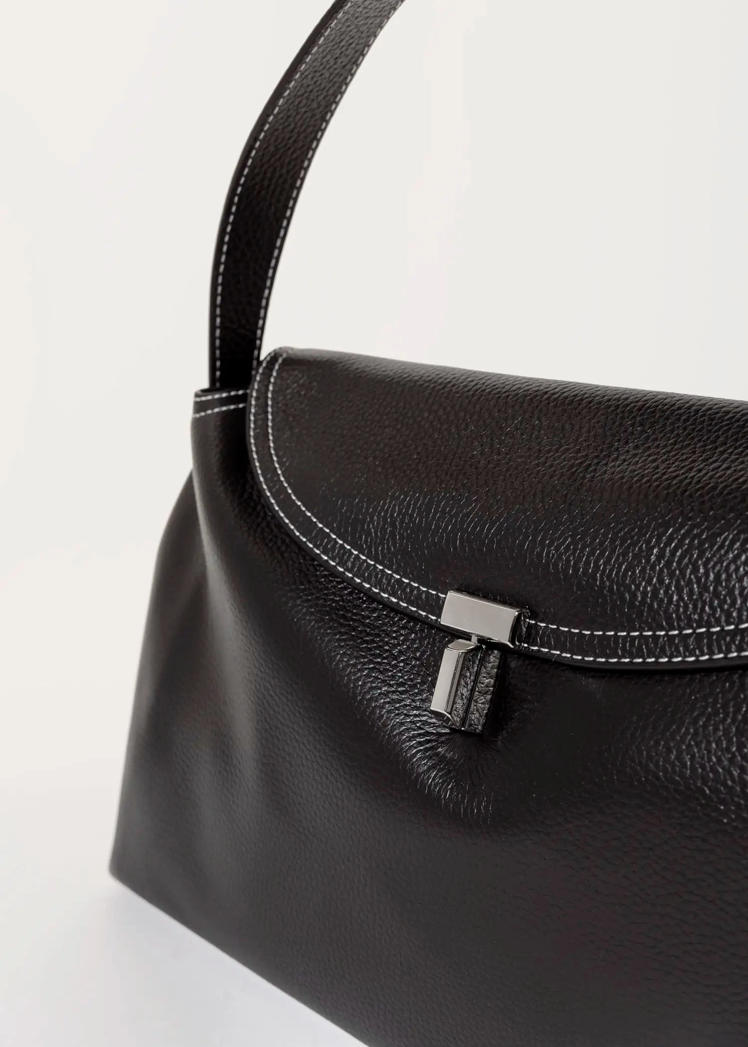 Leather Top Handle Bag
