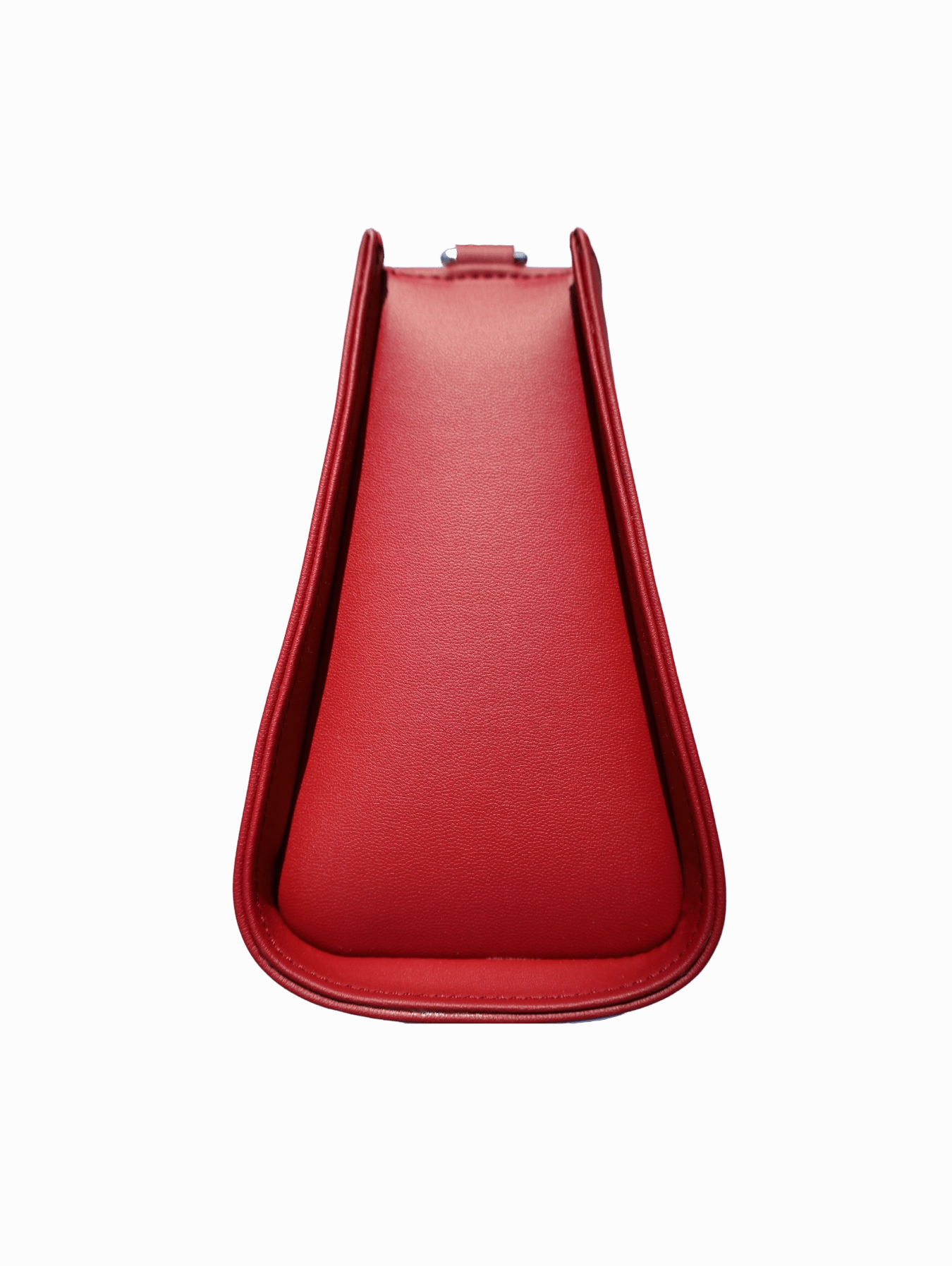 Lerisa Grape Leather Vegan Crossbody Bag | Red