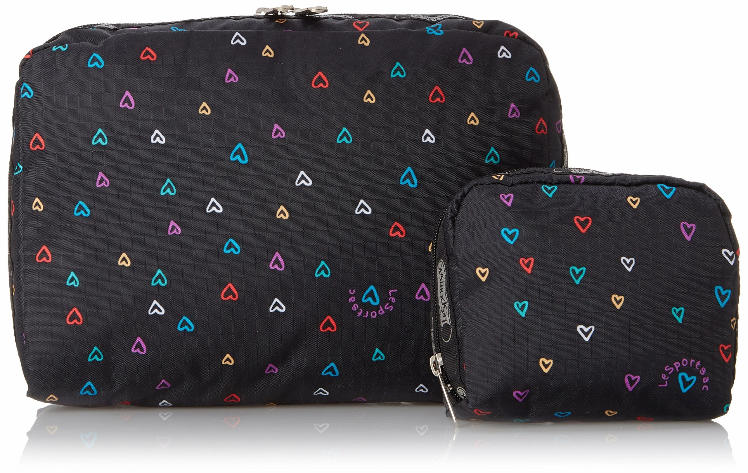LeSportsac Extra Large Rectangular and Square Cosmetic Set