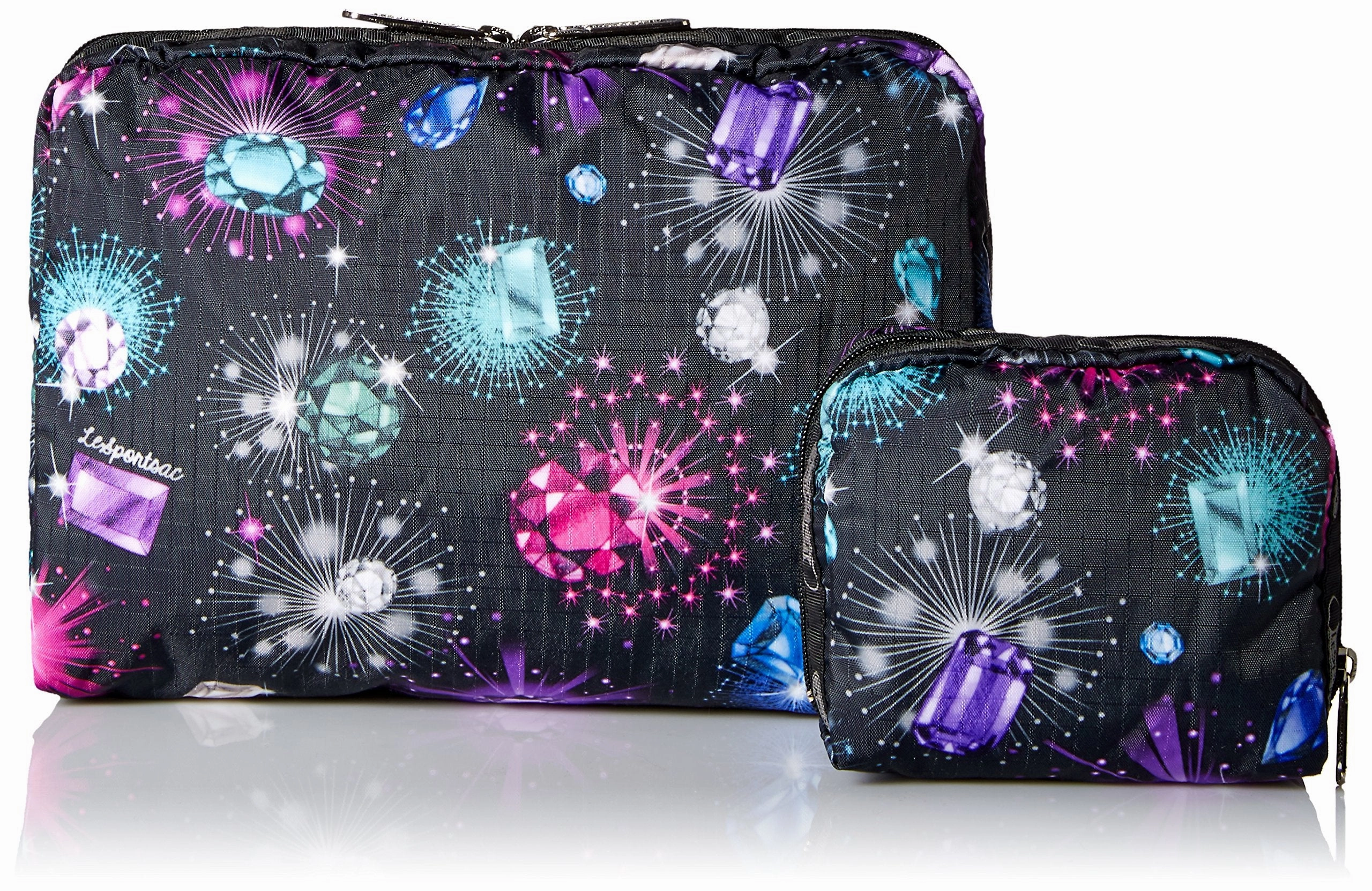 LeSportsac Extra Large Rectangular and Square Cosmetic Set