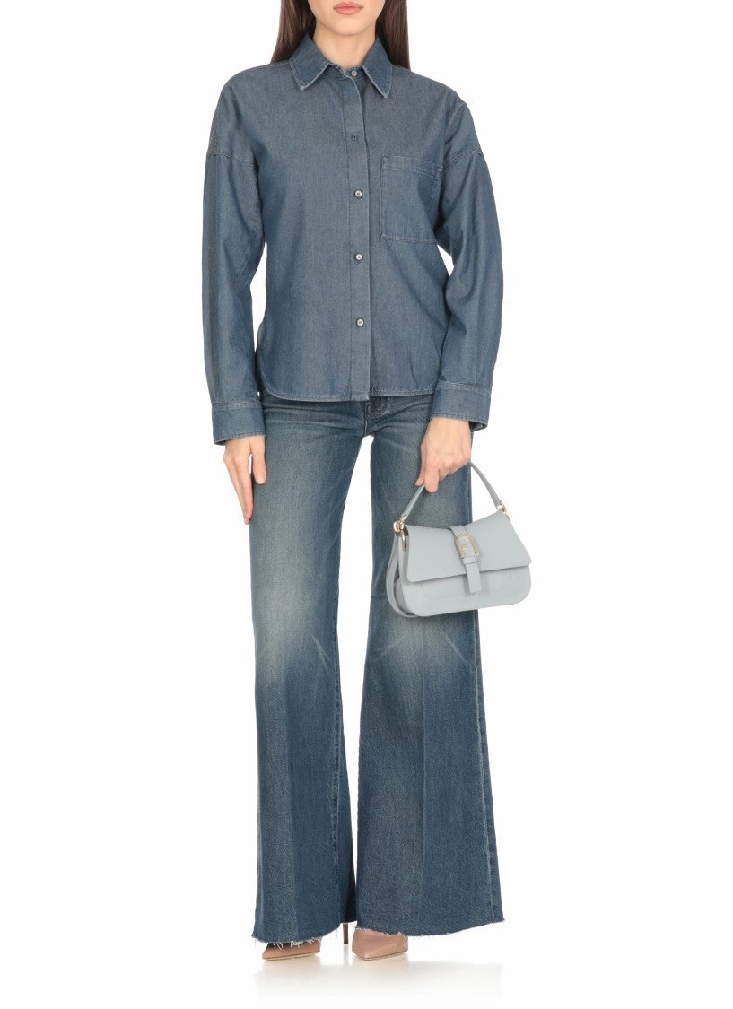 Light Blue Nuvola Bag