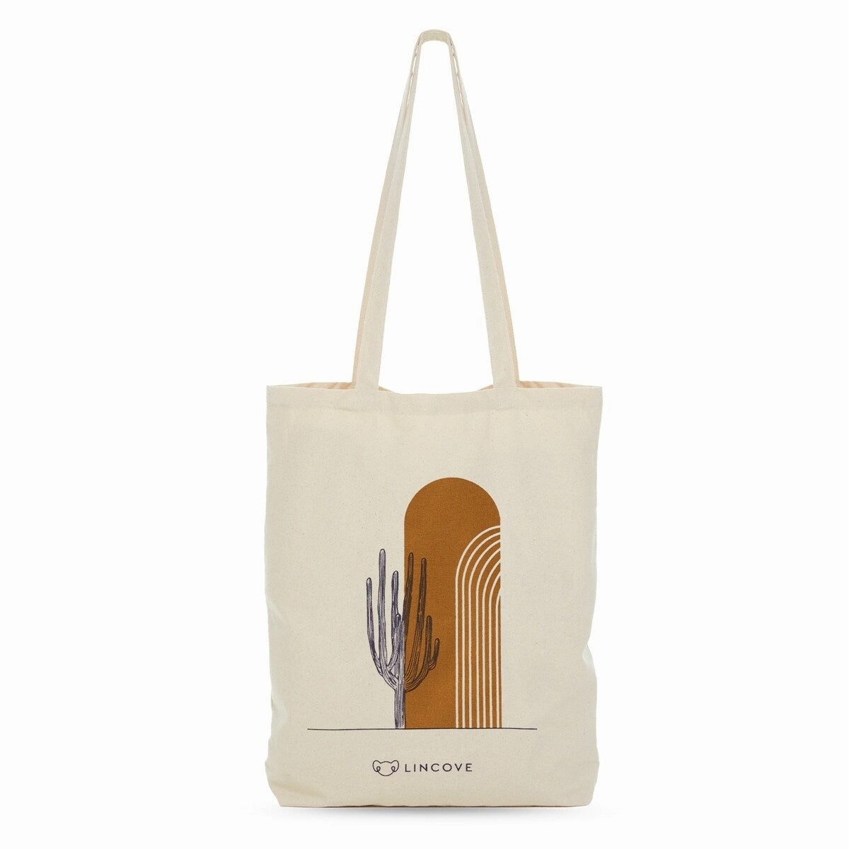 Lincove Stylish Canvas Tote Bag - Reusable Bag - Perfect Daily Use & Travel