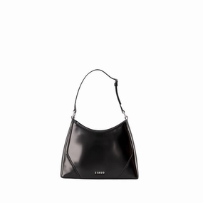 Linda Shoulder Bag - Leather - Black