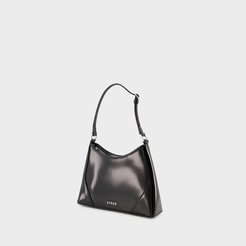 Linda Shoulder Bag - Leather - Black
