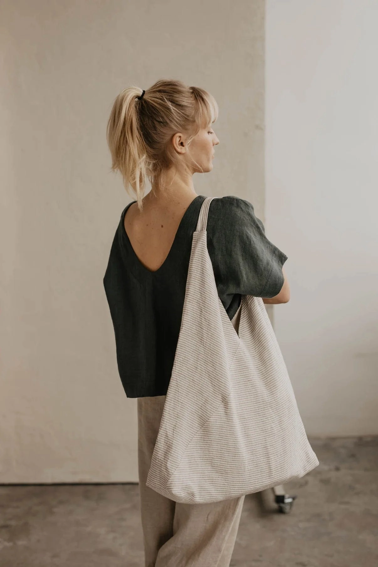Linen Shopping Bag | Multiple Colours