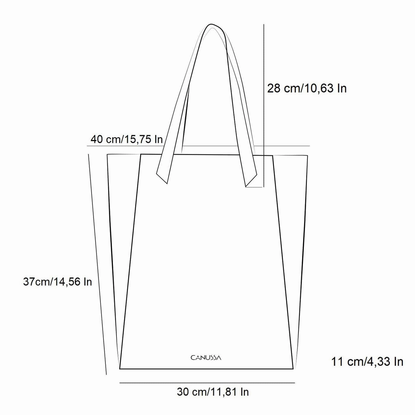 Lite Vegan Leather Everyday Tote Bag | Navy Blue