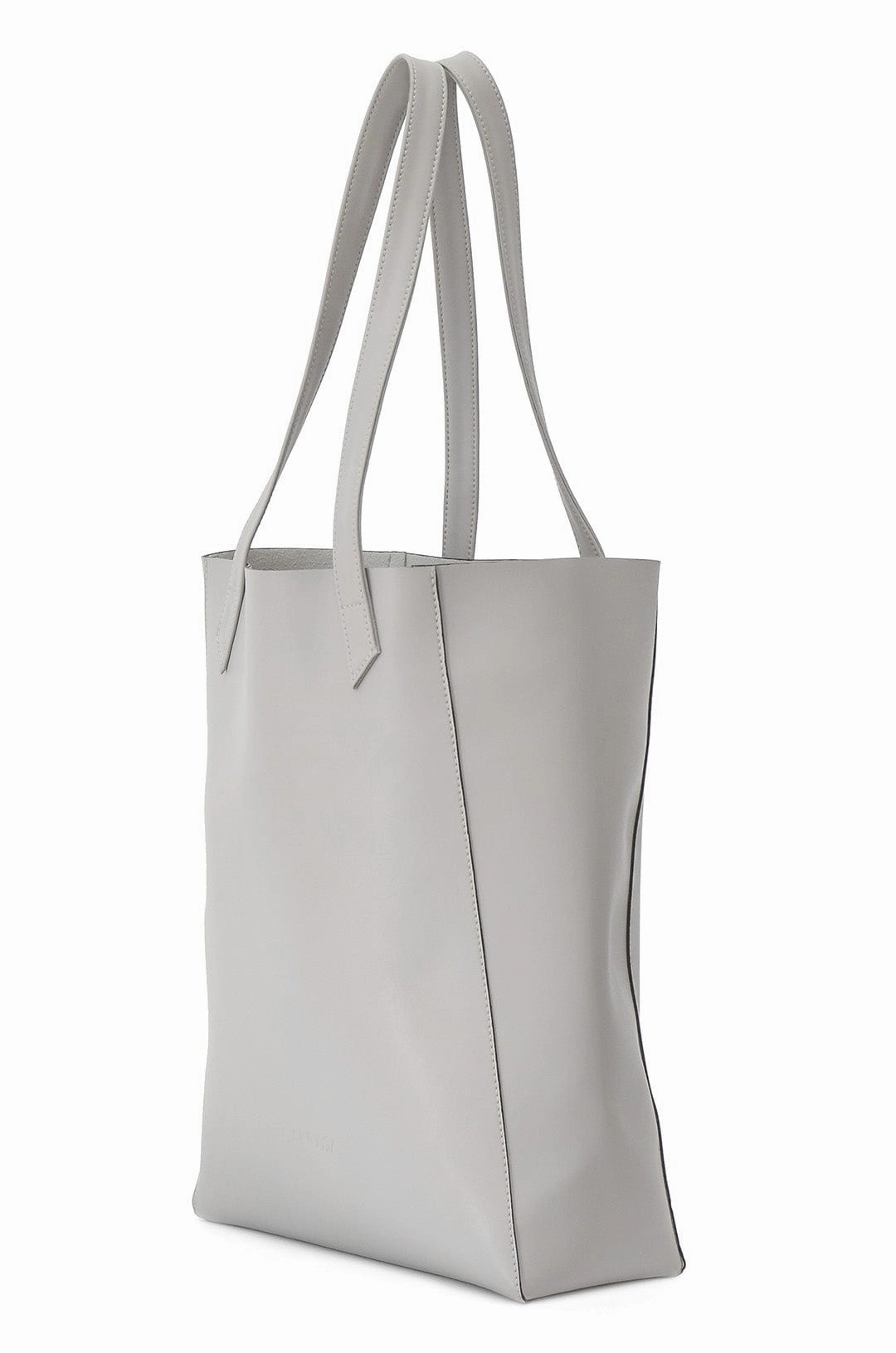 Lite Vegan Leather Everyday Tote Bag | Stone