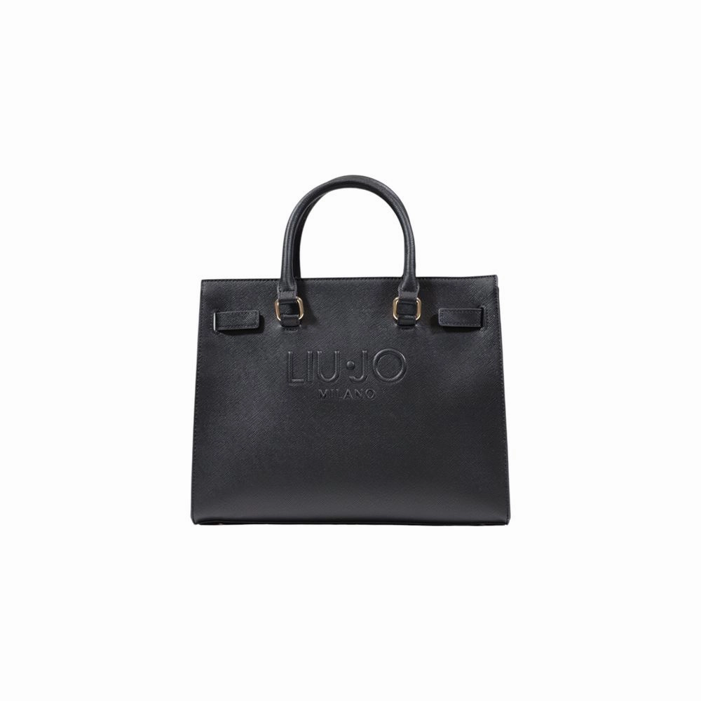 Liu Jo Black Polyethylene Handbag