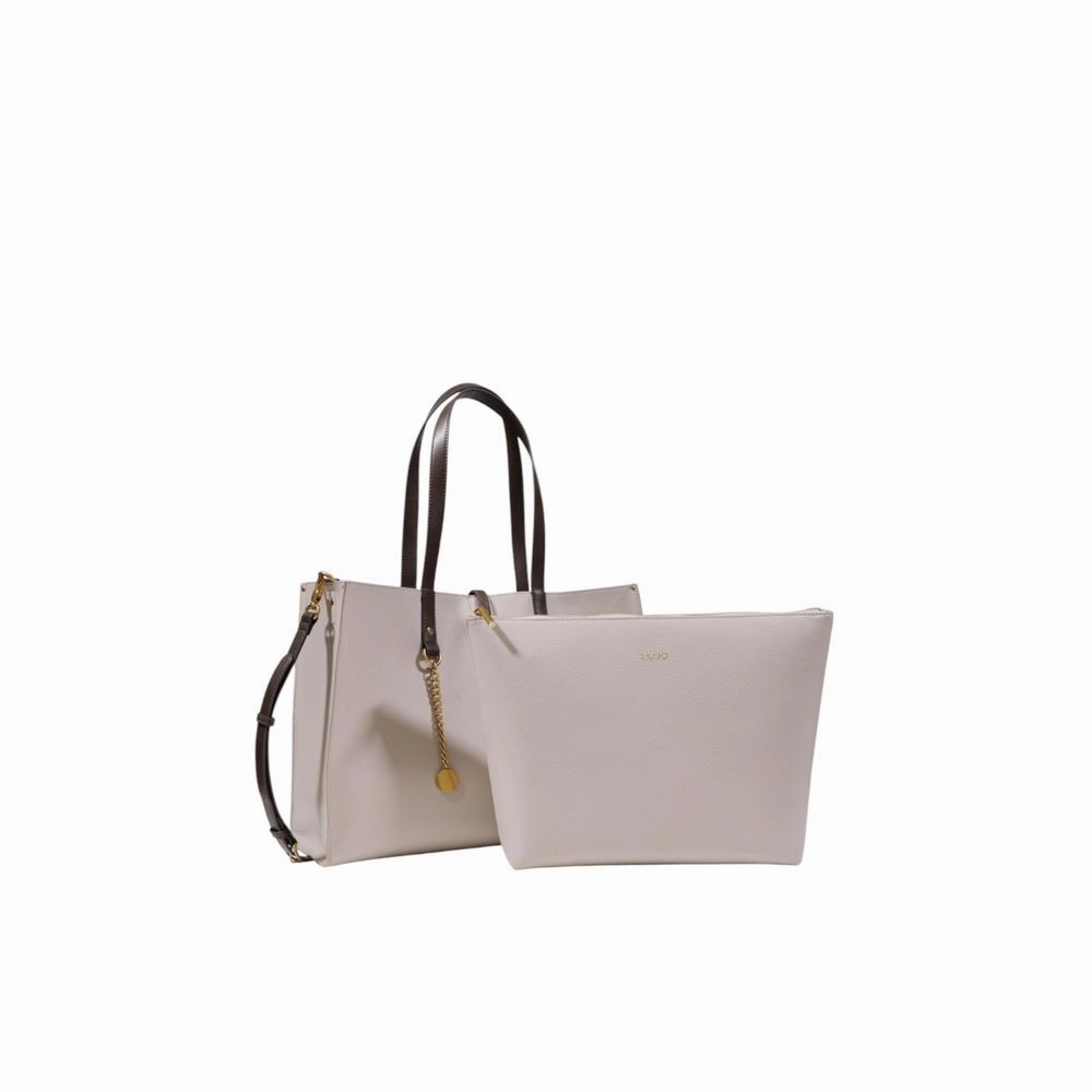 Liu Jo Gray Polyethylene Handbag