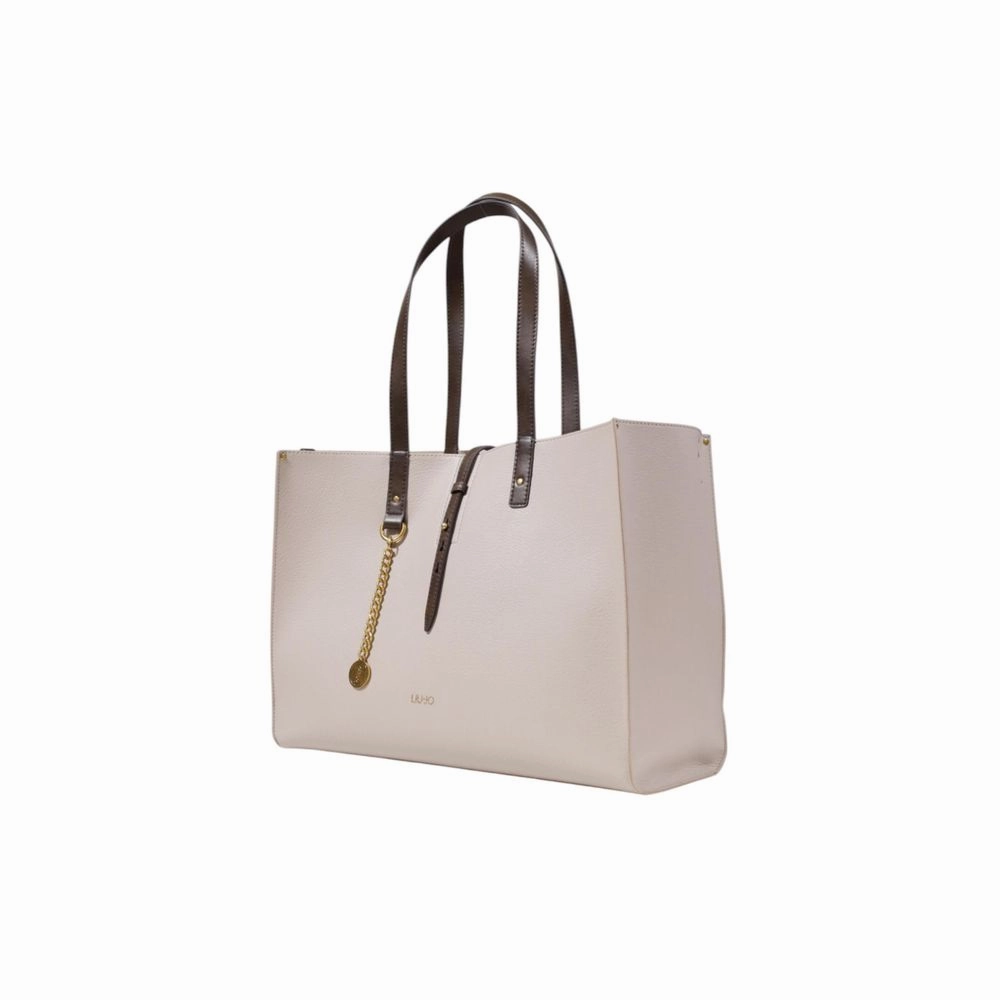 Liu Jo Gray Polyethylene Handbag
